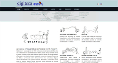 Desktop Screenshot of digiteca.eu